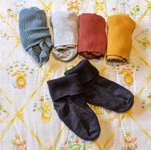 5/$25 Set of 5 H&M baby socks
